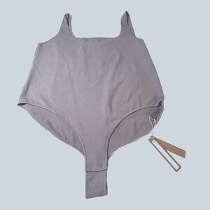 SKIMS Essential Scoopneck Bodysuit Smokey Purple plus size 4X/5X